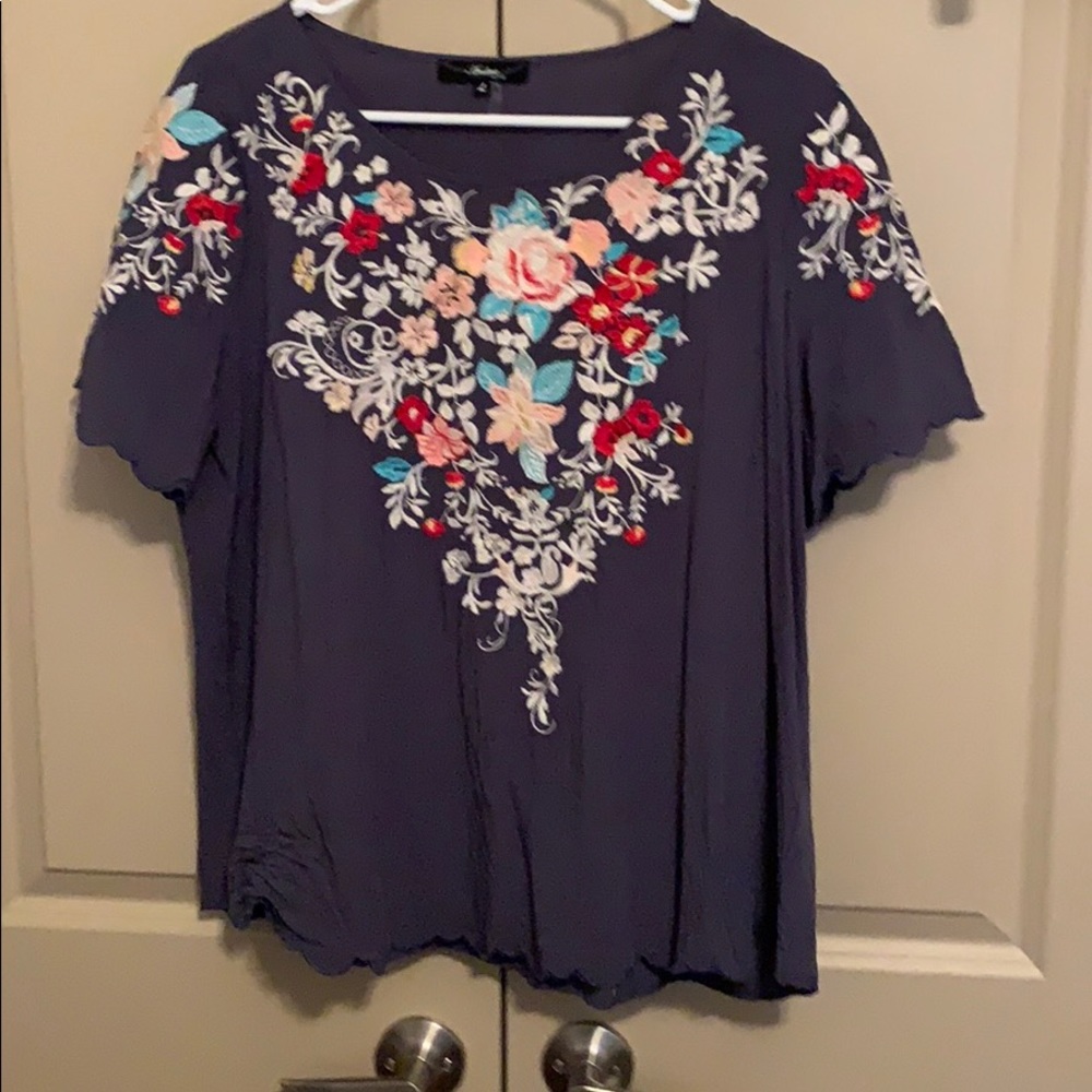 Embroidered blouse